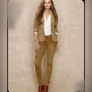 RALPH LAUREN  Cotton-Blend Twill Jodhpur Pant